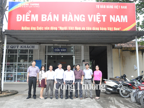 Phát triển Điểm bán hàng Việt Nam cố định  Nét mới của Tuyên Quang