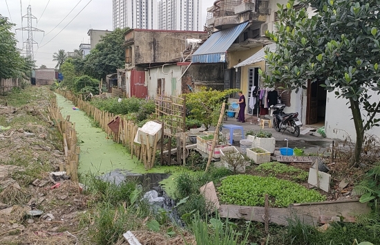 Dân ngóng dự án cải tạo tuyến mương đang ô nhiễm giữa trung tâm Hải Phòng