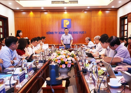 Tổng giám đốc Petrolimex Đào Nam Hải làm việc tại Petrolimex Hà Nội