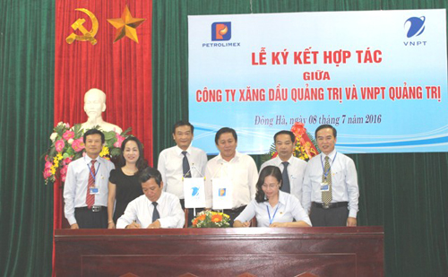 Petrolimex Quảng Trị và VNPT Quảng Trị: Hợp tác bền chặt