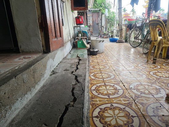 Huyện Tiên Lãng (Hải Phòng): Người dân tố chính quyền xã Bắc Hưng vi phạm hợp đồng, làm nứt nhà dân