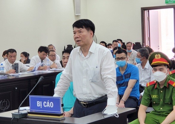 Bị cáo Trương Quốc Cường tại phiên tòa sơ thẩm
