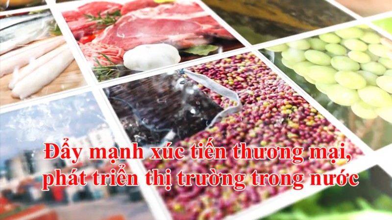 Đẩy mạnh xúc tiến thương mại, phát triển thị trường trong nước