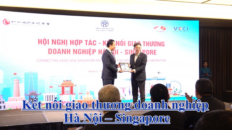 Kết nối giao thương doanh nghiệp Hà Nội – Singapore