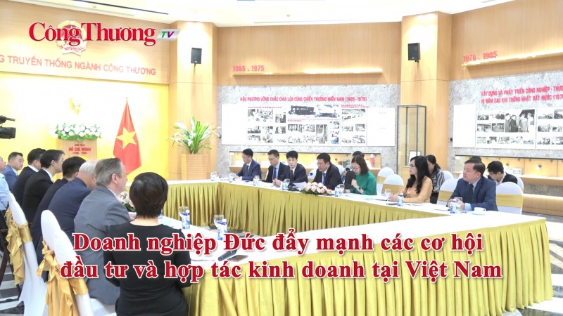 Doanh nghiệp Đức đẩy mạnh các cơ hội đầu tư và hợp tác kinh doanh tại Việt Nam