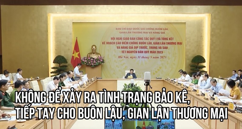 Không để xảy ra tình trạng bảo kê, tiếp tay cho buôn lậu, gian lận thương mại