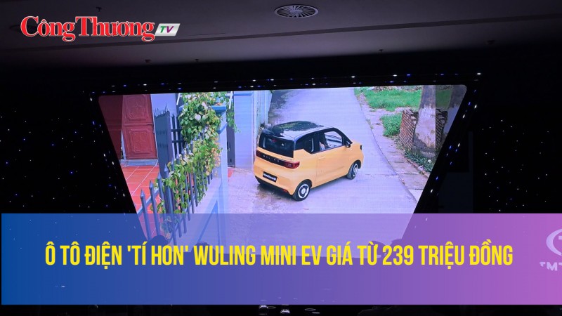 Ô tô điện 'tí hon' Wuling Mini EV giá từ 239 triệu đồng