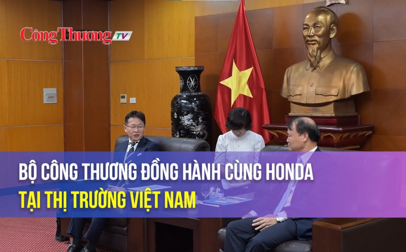 Bộ Công Thương đồng hành cùng Honda tại thị trường Việt Nam