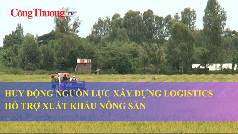 Huy động nguồn lực xây dựng logistics hỗ trợ xuất khẩu nông sản