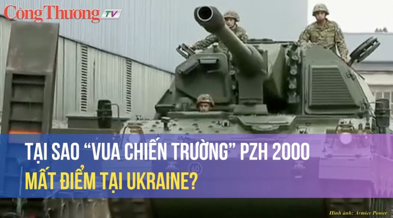 “Vua chiến trường” PzH 2000 mất điểm tại Ukraine?