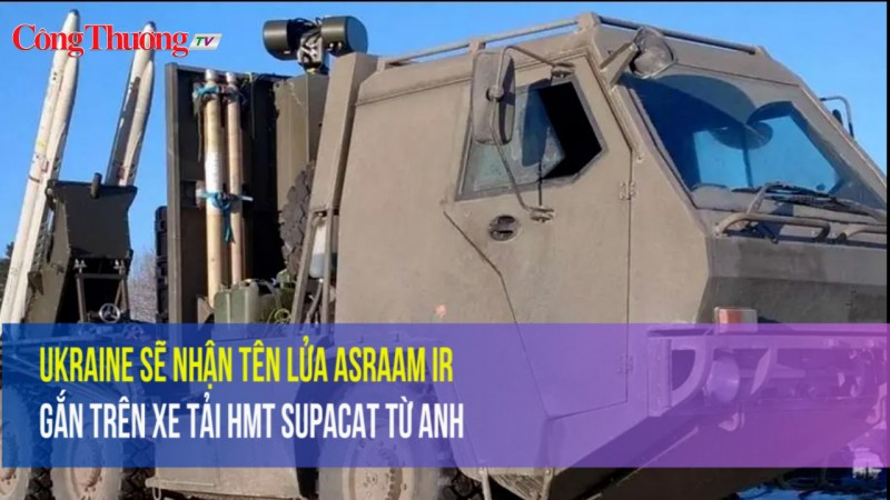 Ukraine sẽ được hỗ trợ tên lửa ASRAAM IR gắn trên xe tải HMT Supacat từ Anh