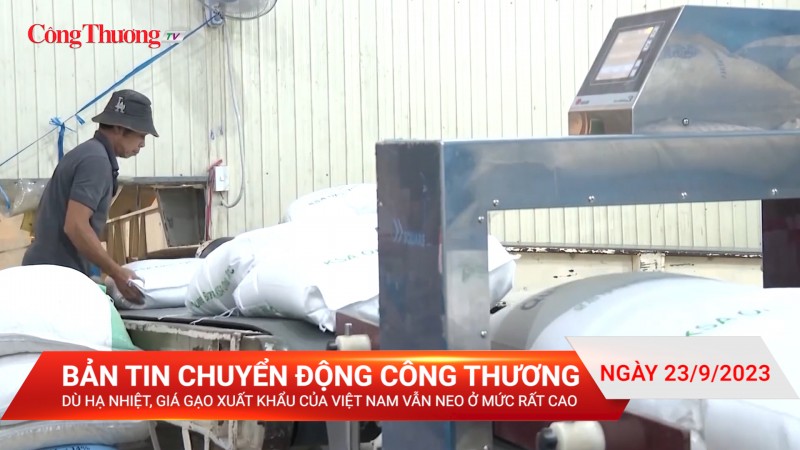 Dù hạ nhiệt, giá gạo xuất khẩu của Việt Nam vẫn neo ở mức rất cao