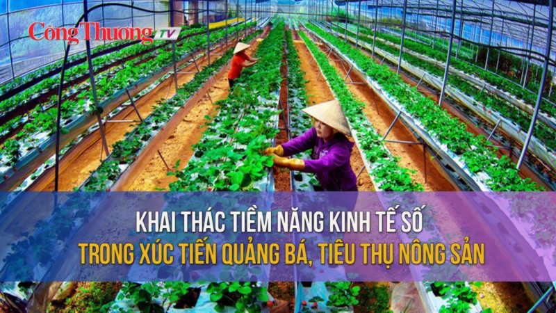 Khai thác tiềm năng kinh tế số trong xúc tiến quảng bá, tiêu thụ nông sản