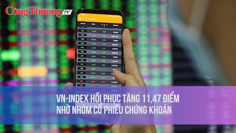 Chứng khoán ngày 1/11: VN-Index hồi phục tăng 11,47 điểm nhờ nhóm cổ phiếu chứng khoán