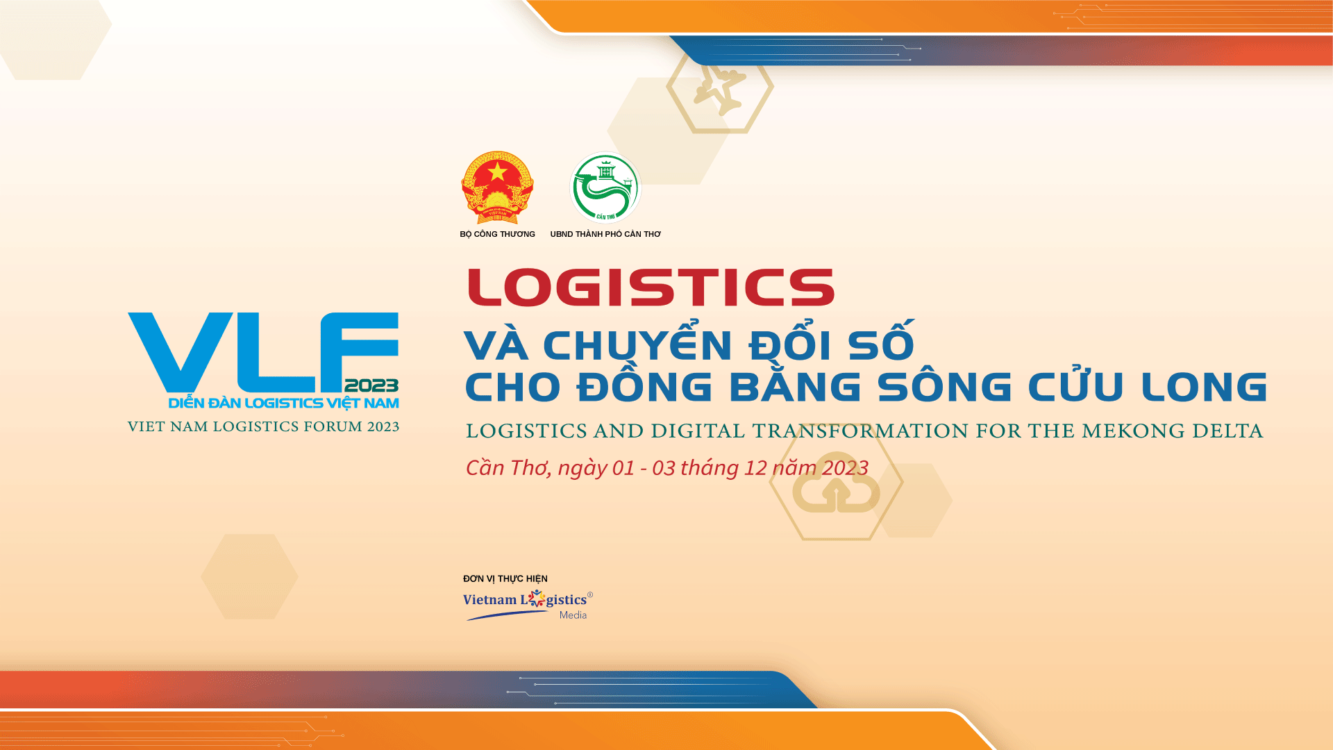 Trực tiếp sáng 2/12: Logistics và chuyển đổi số cho Đồng bằng Sông Cửu Long
