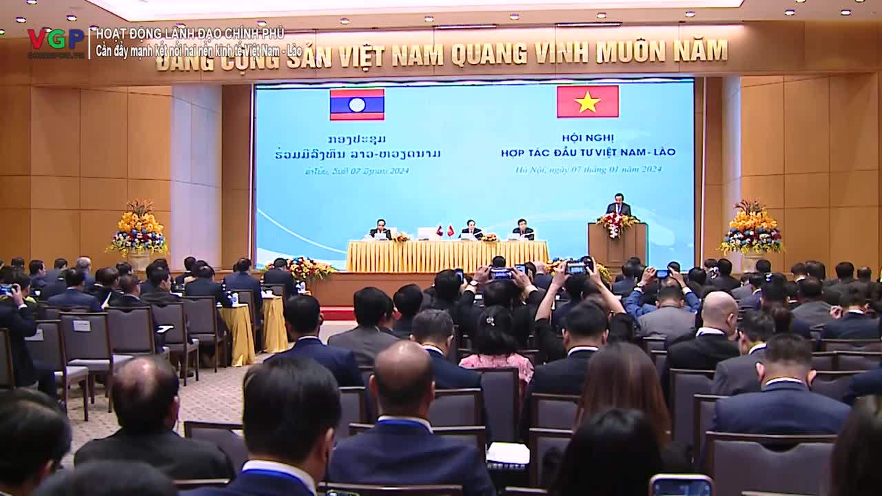 Cần đẩy mạnh hợp tác phát triển hạ tầng, kết nối hai nền kinh tế Việt Nam - Lào