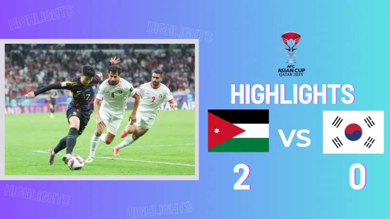 Thắng sốc Hàn Quốc, Jordan tạo địa chấn lịch sử giành vé vào chung kết Asian Cup 2023