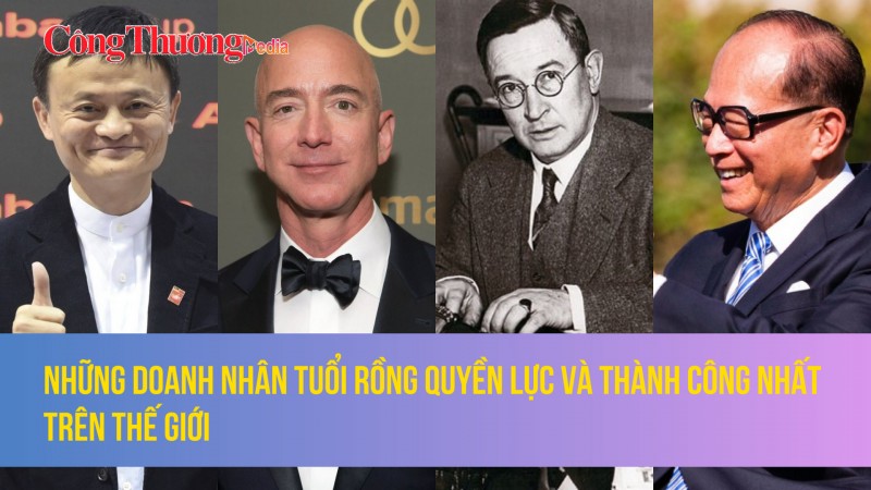 Những doanh nhân tuổi Rồng quyền lực và thành công nhất trên thế giới