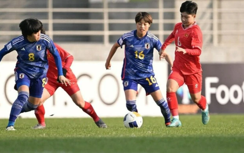 U20 nữ Việt Nam thua Nhật Bản 10 bàn trong ngày ra quân