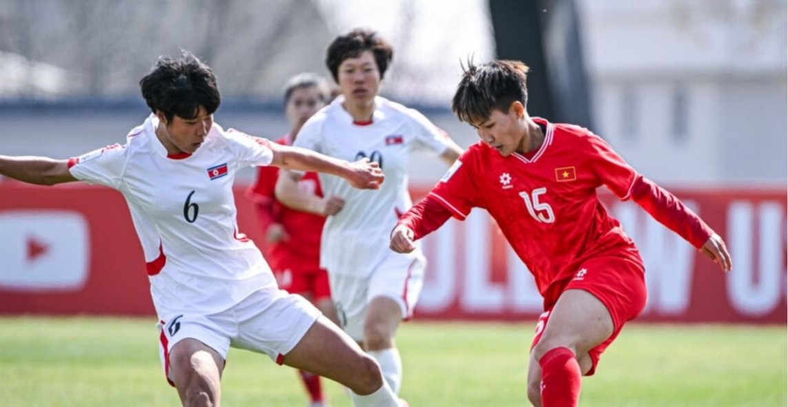 U20 nữ Việt Nam thua đậm trước U20 nữ Triều Tiên