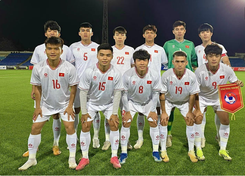 U23 Việt Nam thắng tối thiểu U23 Tajikistan