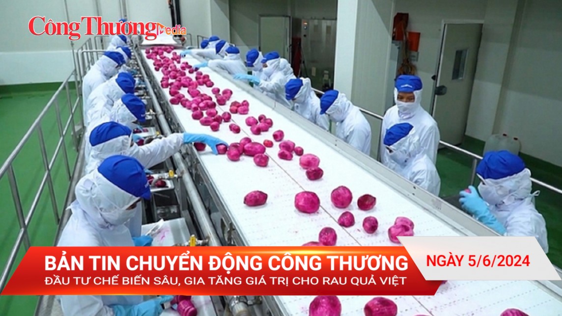 Đầu tư chế biến sâu, gia tăng giá trị cho rau quả Việt