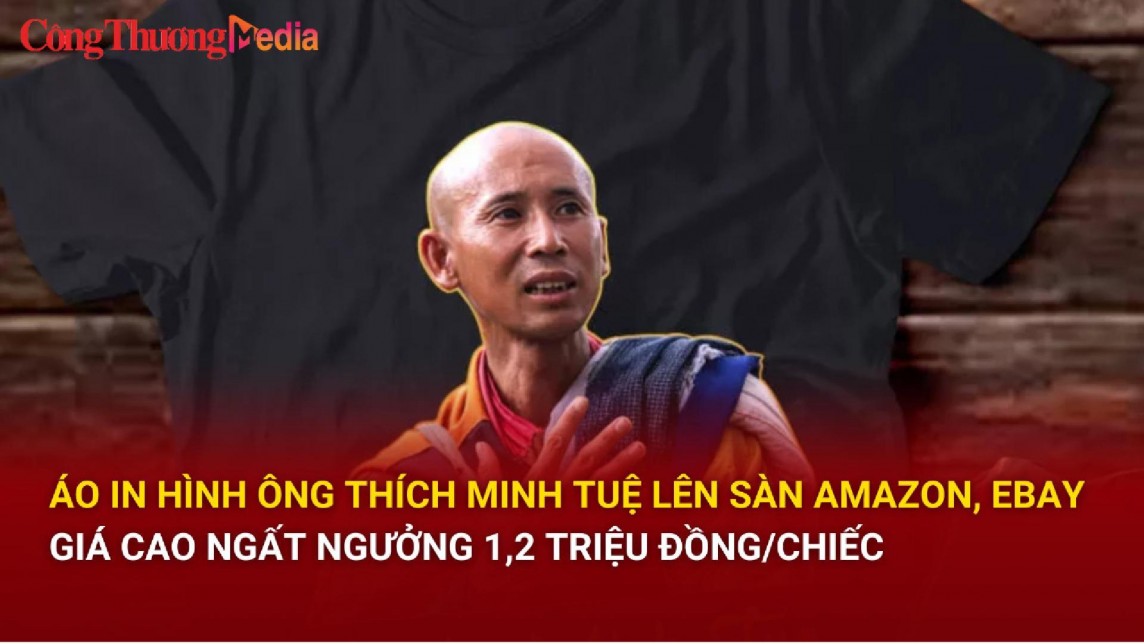 ao in hinh ong thich minh tue len san amazon ebay gia cao ngat nguong 12 trieu dongchiec