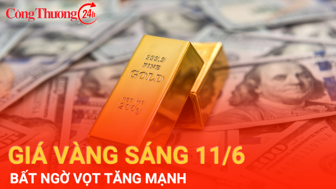 Giá vàng hôm nay 11/6/2024: Giá vàng thế giới bất ngờ đảo chiều vọt tăng mạnh