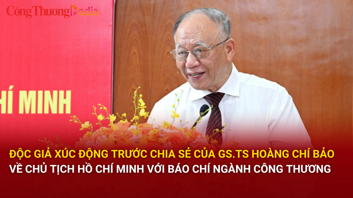 Độc giả xúc động trước chia sẻ của GS.TS Hoàng Chí Bảo về Chủ tịch Hồ Chí Minh với báo chí