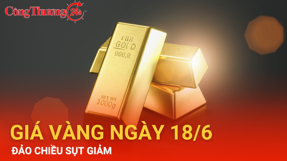 Giá vàng hôm nay 18/6/2024: Giá vàng thế giới đảo chiều sụt giảm do lợi suất trái phiếu tăng cao