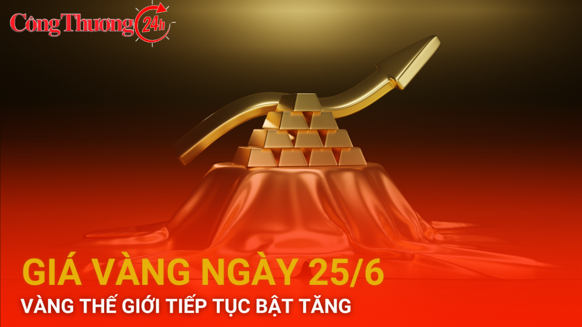 Giá vàng hôm nay 25/6/2024: Vàng thế giới tiếp tục bật tăng khi lãi suất trái phiếu kho bạc Mỹ giảm