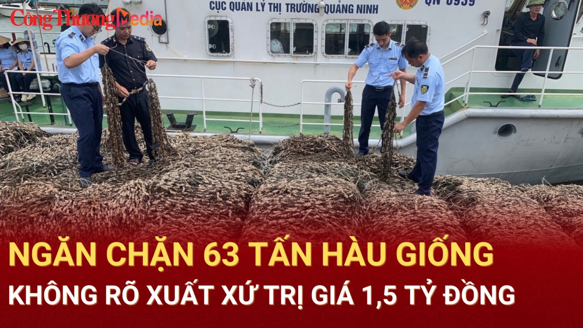 Quảng Ninh: Kịp thời phát hiện, xử lý vụ vận chuyển 63 tấn hàu giống không rõ nguồn gốc