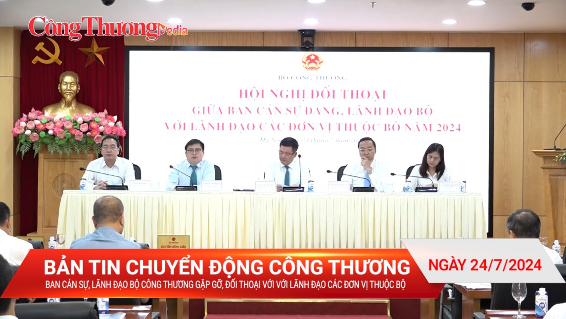 Ban cán sự, lãnh đạo Bộ Công Thương gặp gỡ, đối thoại với với lãnh đạo các đơn vị thuộc Bộ