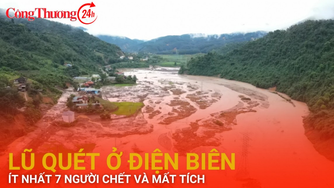 Lũ quét ở Điện Biên, ít nhất 7 người chết và mất tích