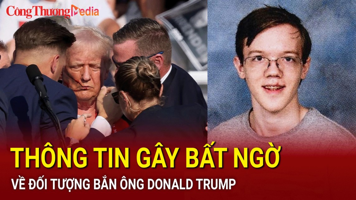 Thêm thông tin gây bất ngờ về đối tượng bắn ông Donald Trump