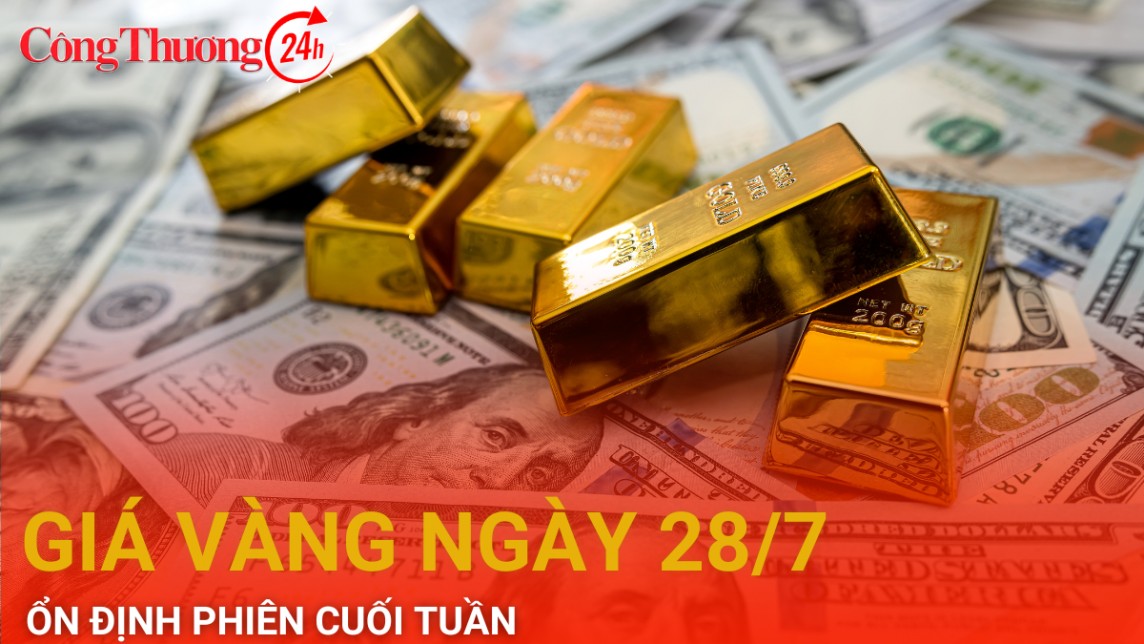 Giá vàng hôm nay 28/7/2024: Chốt tuần giao dịch ảm đạm, nhà đầu tư lỗ nặng