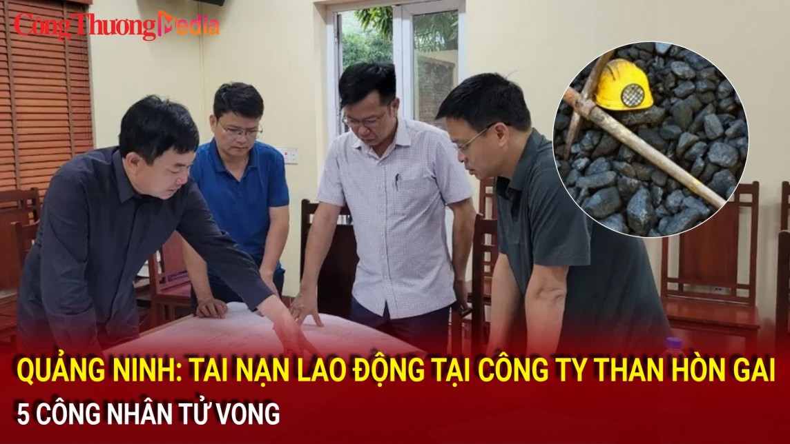 Quảng Ninh: Tai nạn lao động tại Công ty Than Hòn Gai, 5 công nhân tử vong