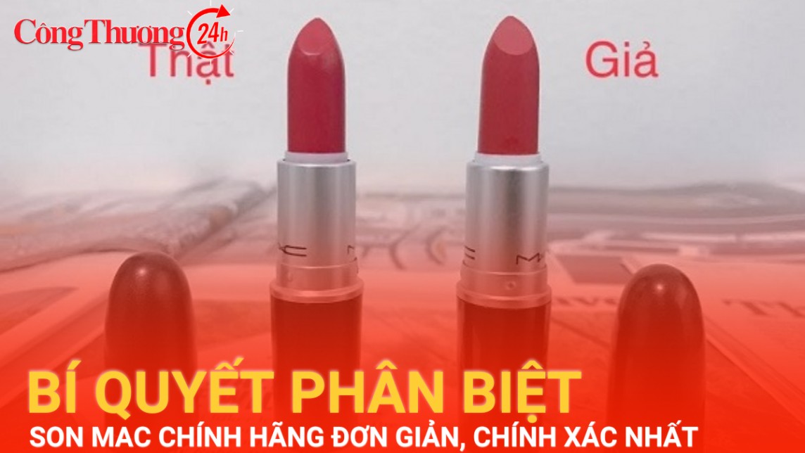 Cách phân biệt son MAC chính hãng đơn giản, đảm bảo chính xác