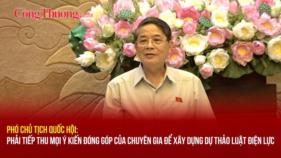 Phó Chủ tịch Quốc hội: Phải tiếp thu các ý kiến chuyên gia để xây dựng Luật Điện lực