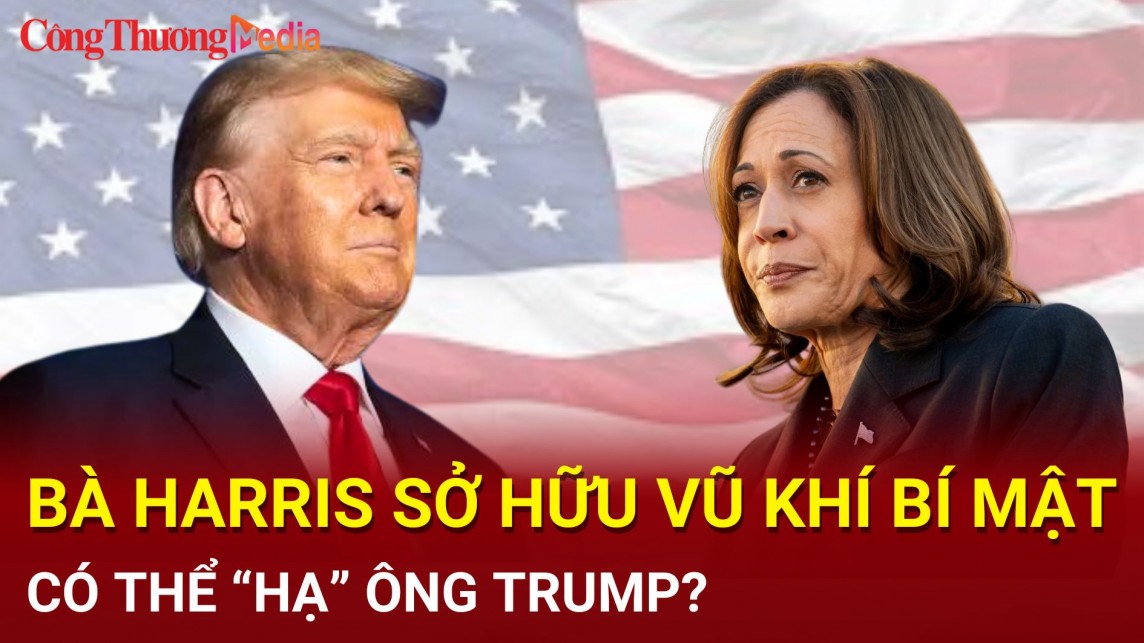 Bầu cử Mỹ 2024: Bà Kamala Harris sở hữu vũ khí bí mật có thể ‘hạ’ ông Trump?