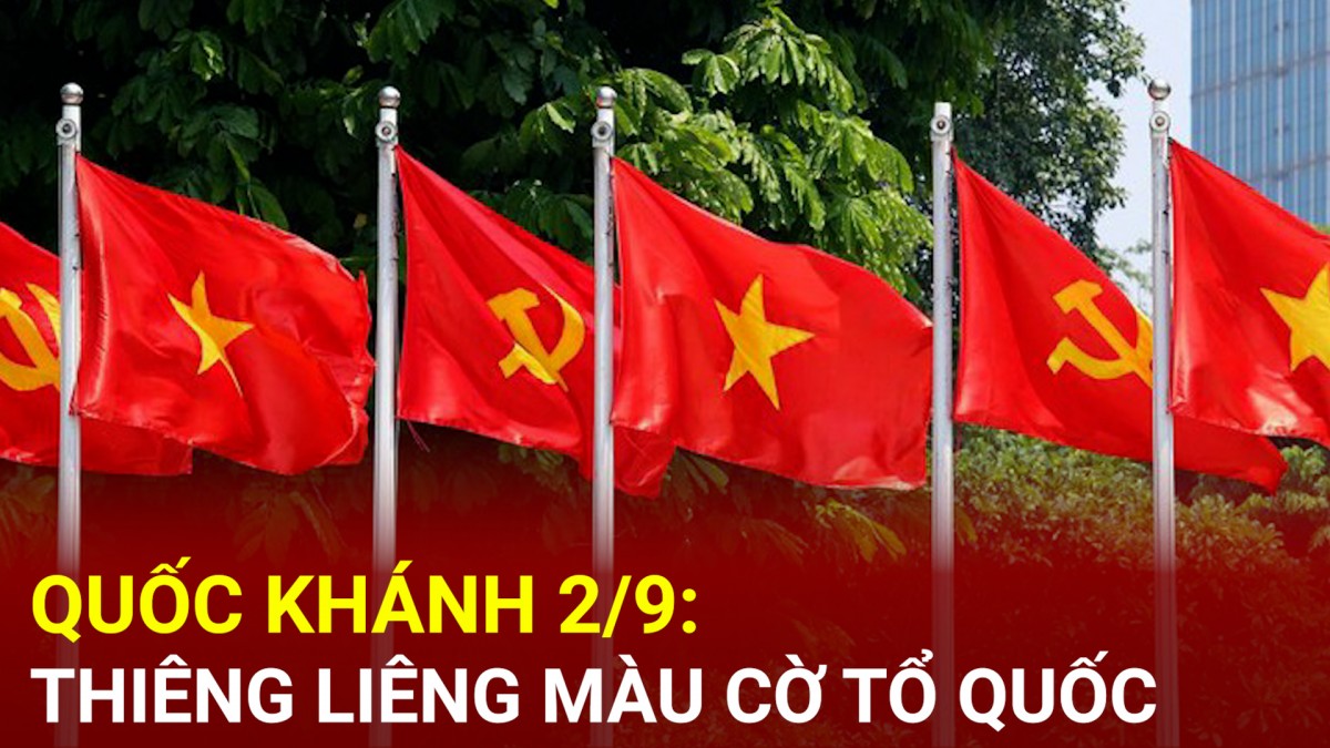 Quốc khánh 2/9: Thiêng liêng màu cờ Tổ quốc