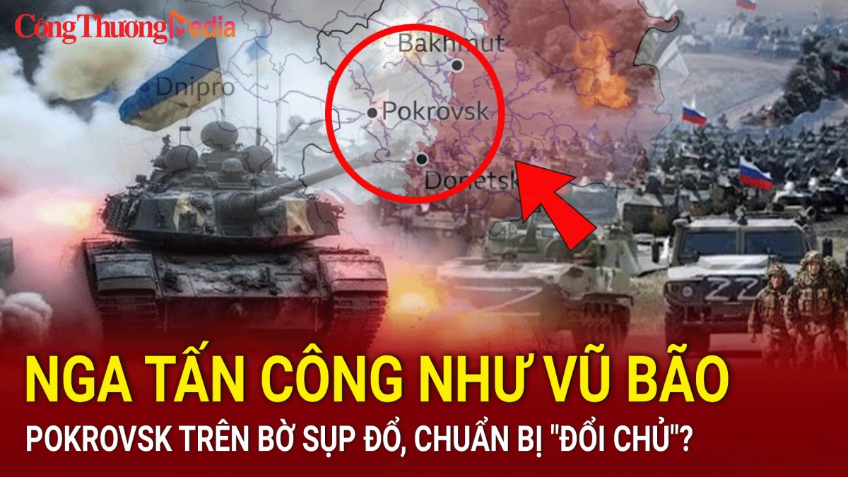 Chiến sự Nga - Ukraine tối 3/9: Nga tấn công như vũ bão, Pokrovsk trên bờ sụp đổ, chuẩn bị "đổi chủ"?