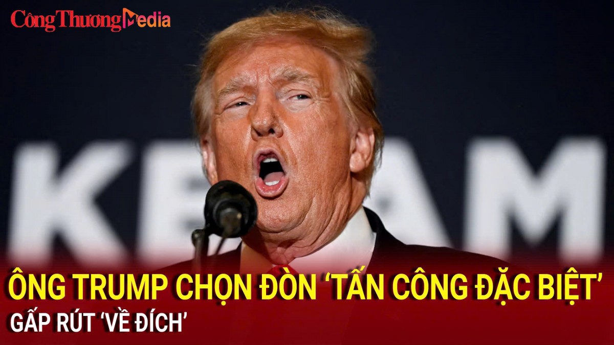 Bầu cử Mỹ 2024: Ông Trump chọn đòn ‘tấn công đặc biệt’, gấp rút ‘về đích’