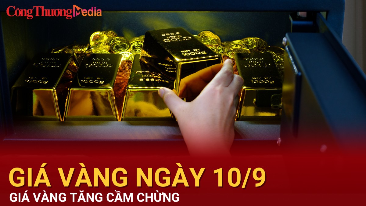 Giá vàng hôm nay 10/9/2024: Giá vàng tăng cầm chừng