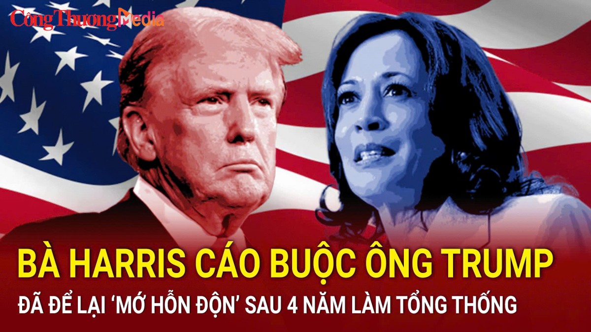 Điểm tin nóng Thế giới ngày 12/9: Bà Harris tố ông Trump để lại ‘mớ hỗn độn’ sau 4 năm đương nhiệm