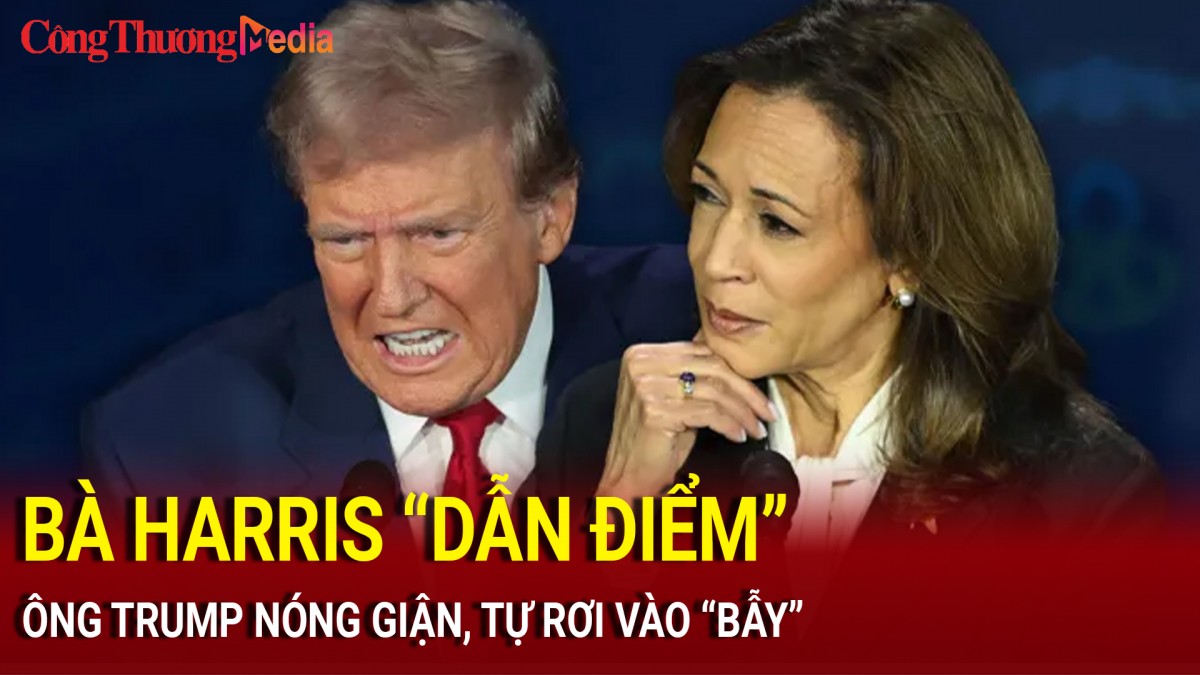 Bầu cử Mỹ 2024: Bà Harris nắm thế thượng phong, ông Trump nóng giận, tự rơi vào “bẫy”