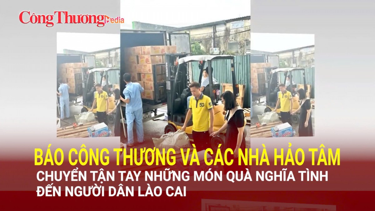 Báo Công Thương và các nhà hảo tâm chuyển tận tay những món quà nghĩa tình đến người dân Lào Cai