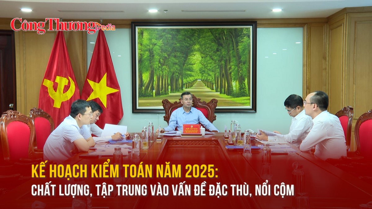 Kế hoạch kiểm toán năm 2025: Chất lượng, tập trung vào vấn đề đặc thù, nổi cộm