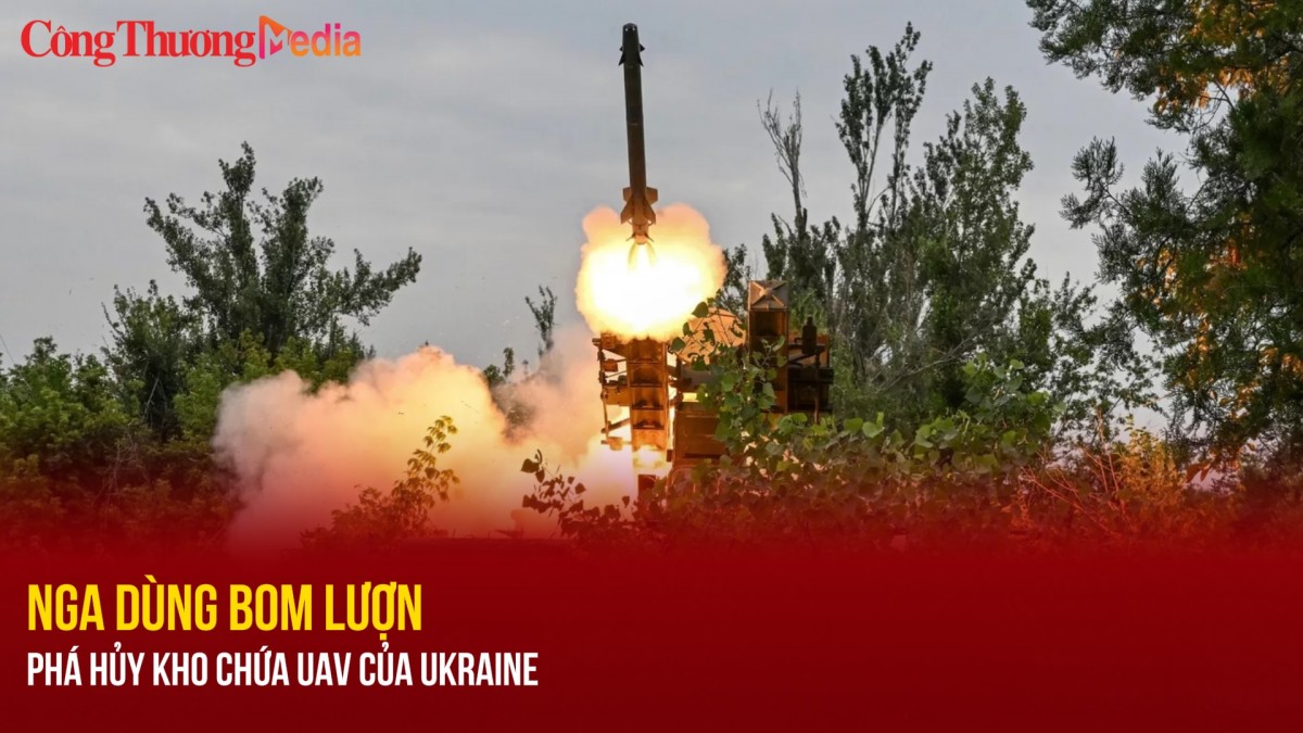 Nga dùng bom lượn phá hủy kho chứa UAV của Ukraine