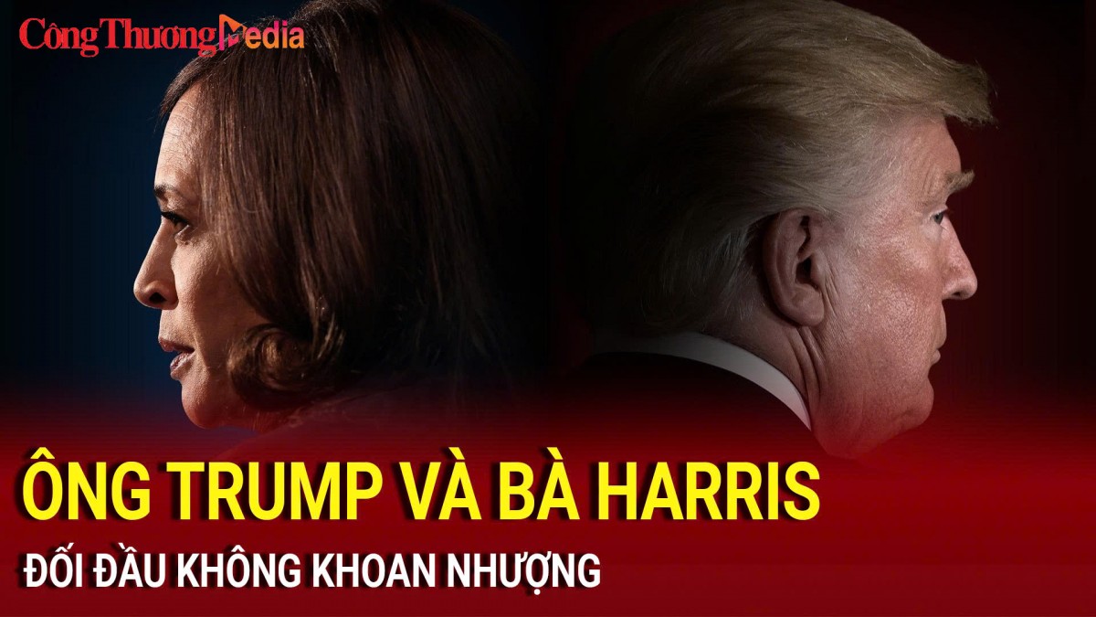 Bầu cử Mỹ 2024: Ông Trump và bà Harris đối đầu không khoan nhượng